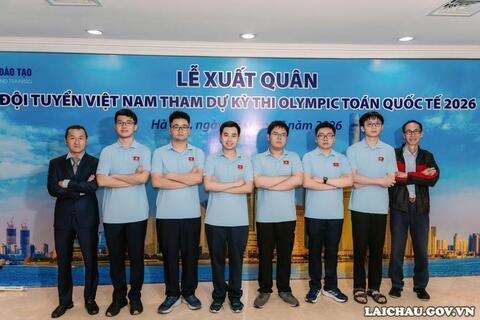 Việt Nam vươn lên xếp thứ 5 tại Olympic Toán quốc tế 2026
