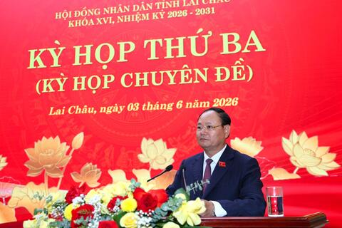 Khai mạc Kỳ họp thứ ba (Kỳ họp chuyên đề) HĐND tỉnh khóa XVI, nhiệm kỳ 2026 - 2031