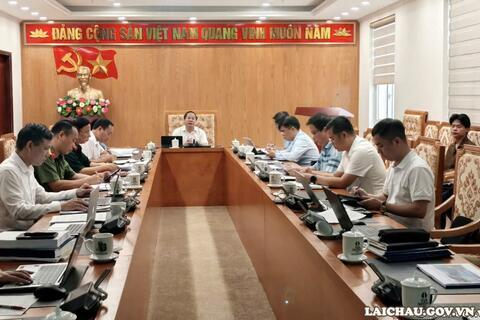 Họp Hội đồng thẩm định quy hoạch chung các Khu du lịch quốc gia trên địa bàn tỉnh: Cao nguyên Sìn Hồ, Ô Quy Hồ
