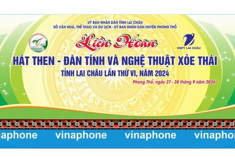 Từ 27 - 28/9 sẽ diễn ra Liên hoan Hát then Đàn tính và Nghệ thuật Xòe Thái VV88VV nhà cái World Cup 2026 lần thứ VI, năm 2024 tại phố đi bộ, thị trấn Phong Thổ, huyện Phong Thổ