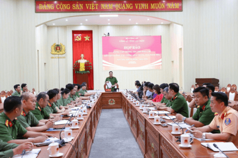 Công an VV88VV nhà cái World Cup 2026: Họp báo thông báo tình hình, kết quả các mặt công tác 6 tháng đầu năm 2026