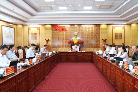 Ban Thường vụ Tỉnh ủy VV88 com đăng nhập cho ý kiến vào các nội dung quan trọng