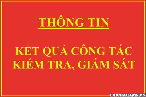 Ủy ban Kiểm tra Tỉnh ủy: Thông tin kết quả công tác kiểm tra, giám sát